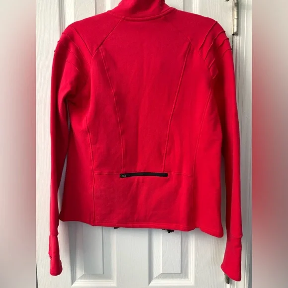 NWT Born Primitive Red Zip Up Athletic Jacket | Women’s Performance Top - Picture 6 of 7